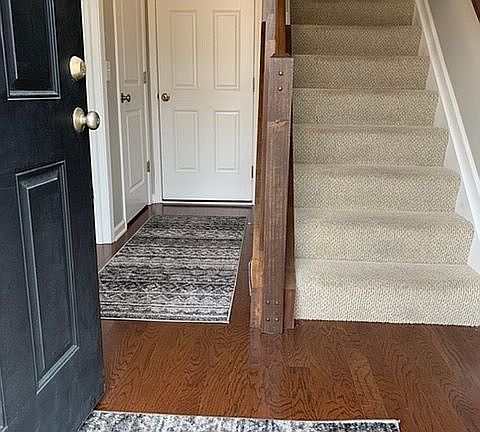 Inviting entry from sidewalk