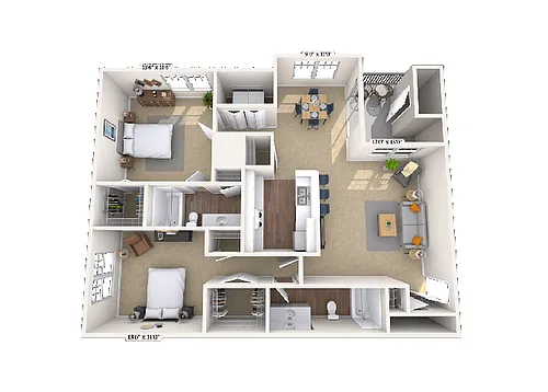 Floor plan The Brittany