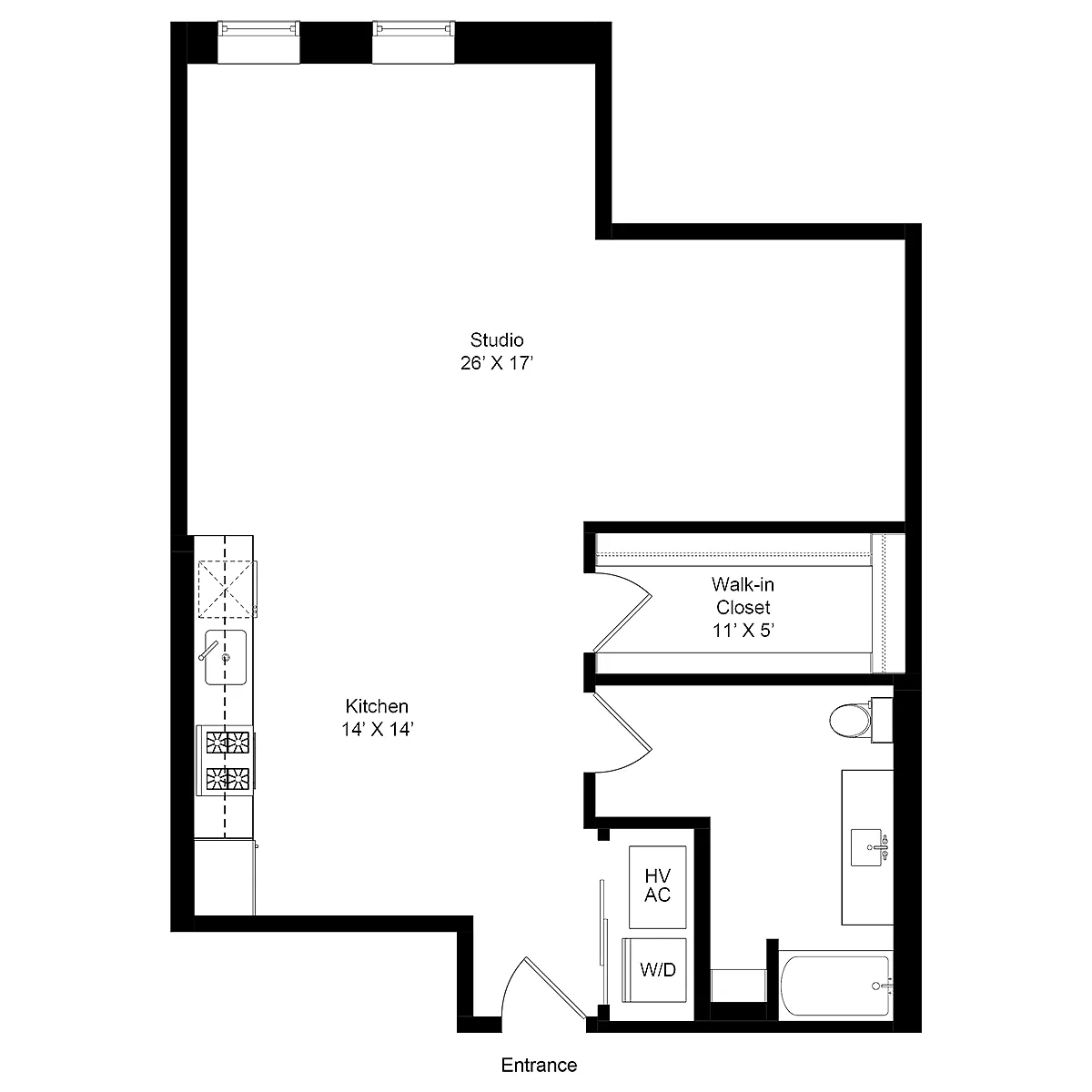 Floor plan E5A