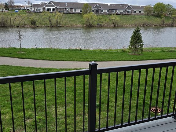 Beautiful Pond view from main level deck