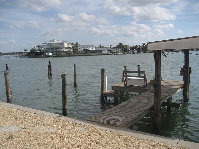 Deep water allows for large boats