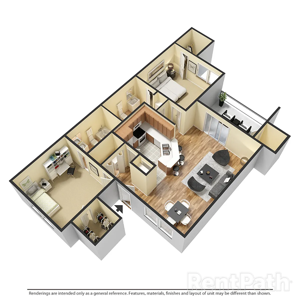 Floor plan B2