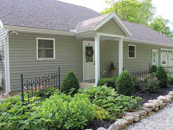 Entry and two car garage