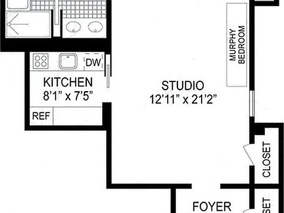 2nd image of 162 W 56th St APT 1606