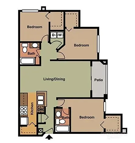 Floor plan C1