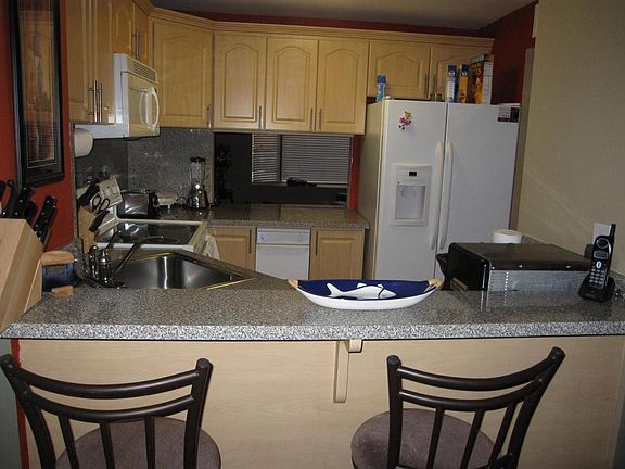 Kitchen view from Dining Room