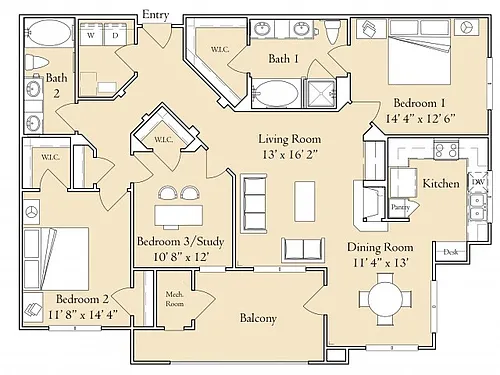 Floor plan 3 - Wisteria