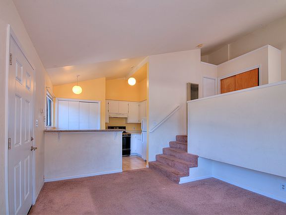 Kitchen area and living space