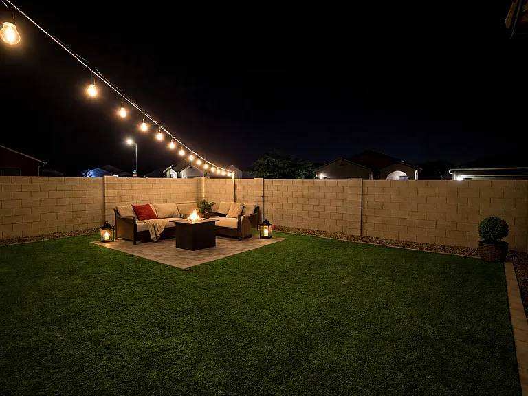 Backyard (Night)