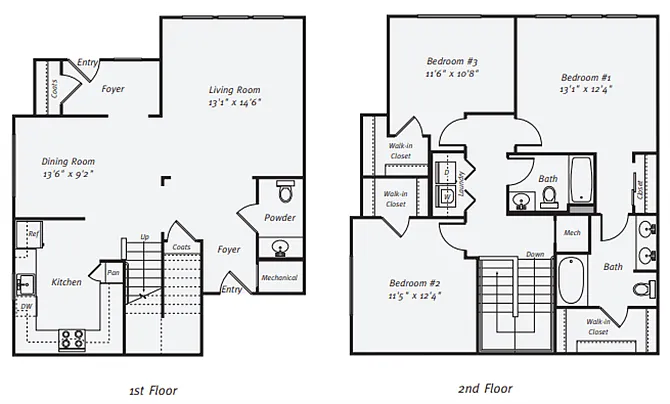 Floor plan The Cloverwood