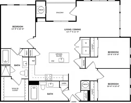 Floor plan C1