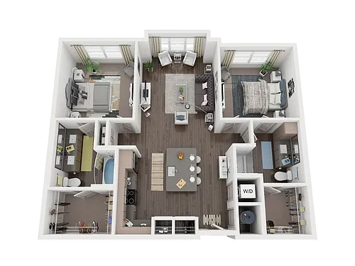 Floor plan B1.1 - Benson