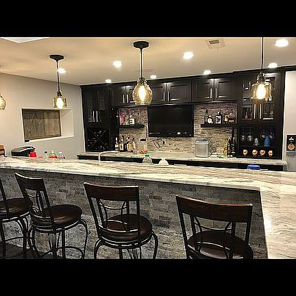 Basement bar
