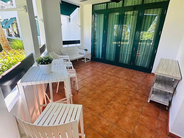 Balcony area