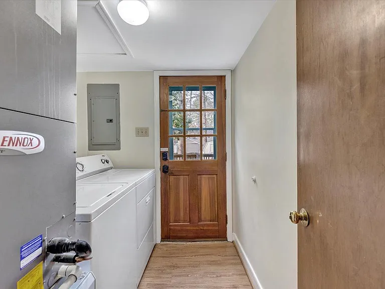 In-unit High Efficiency washer and dryer