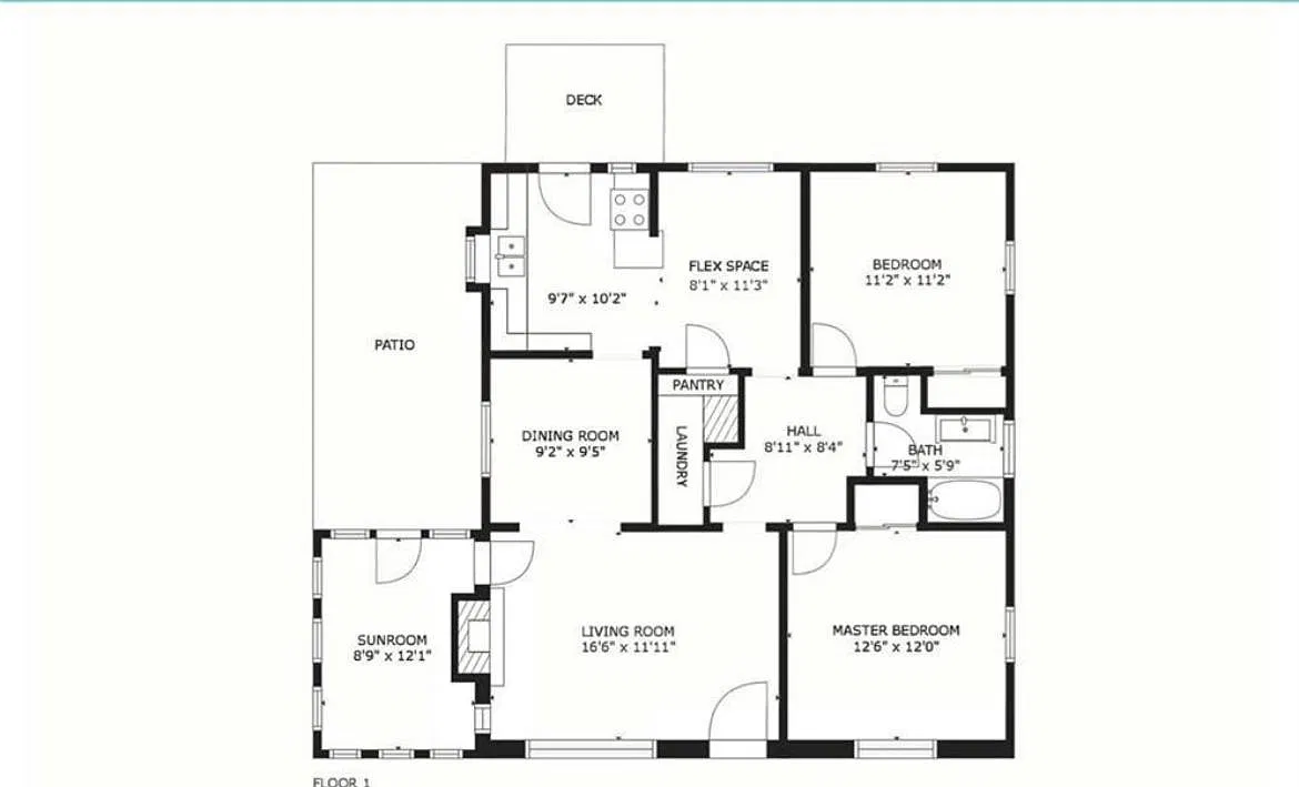 2 bed, 1137 sqft, $2,600 — Photo 2