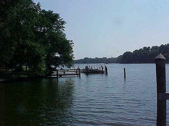 Looking down the Wicomico River