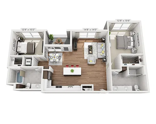Floor plan B2D