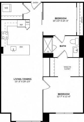 Floor plan B3