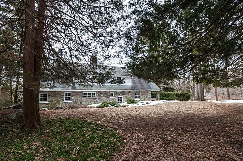 Rear view- serene and private