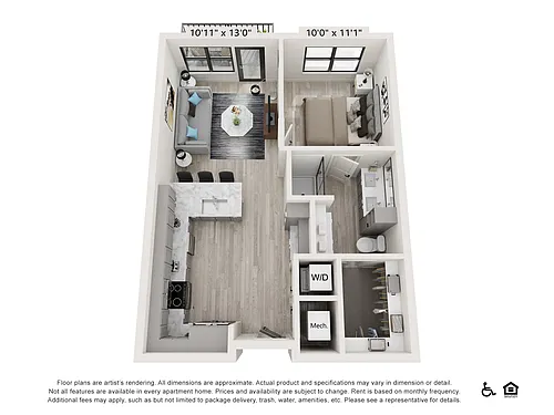 Floor plan A2A