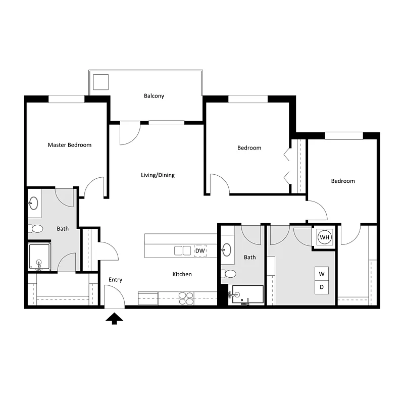 Floor plan D2