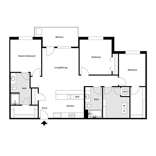 Floor plan D2