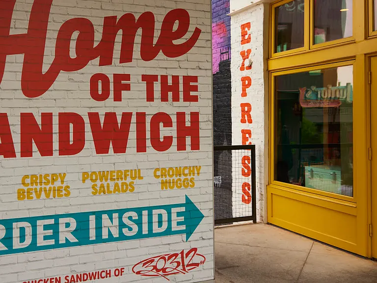 Enjoy some lunch at How Crispy.