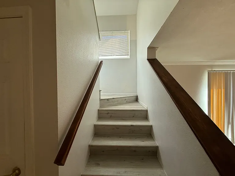Stairs to second floor