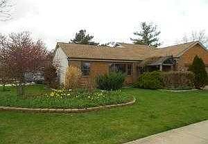 Exterior of tri level home