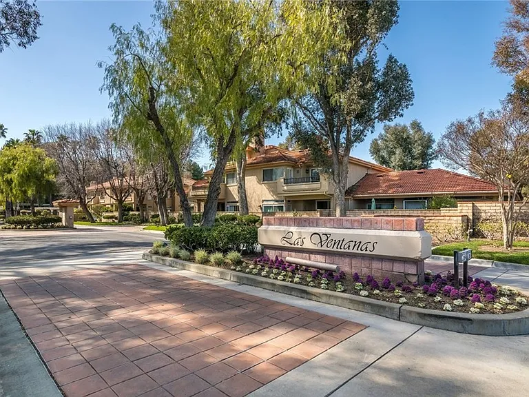 The Main gated entrance from McBean Parkway.