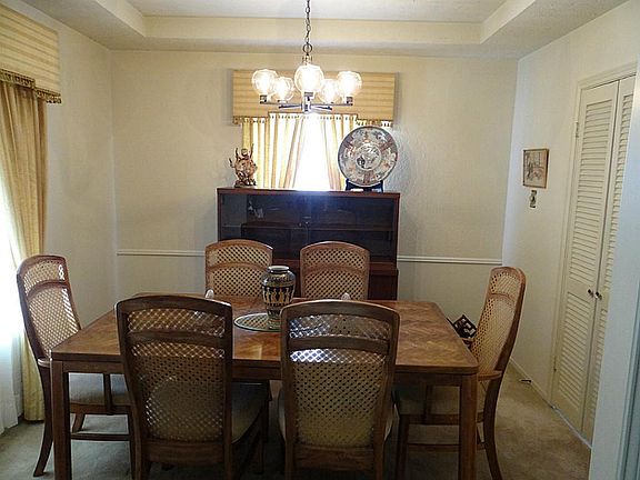 Another view of the formal dining area