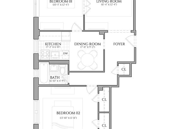 2nd image of 245 E 11th St APT 4B