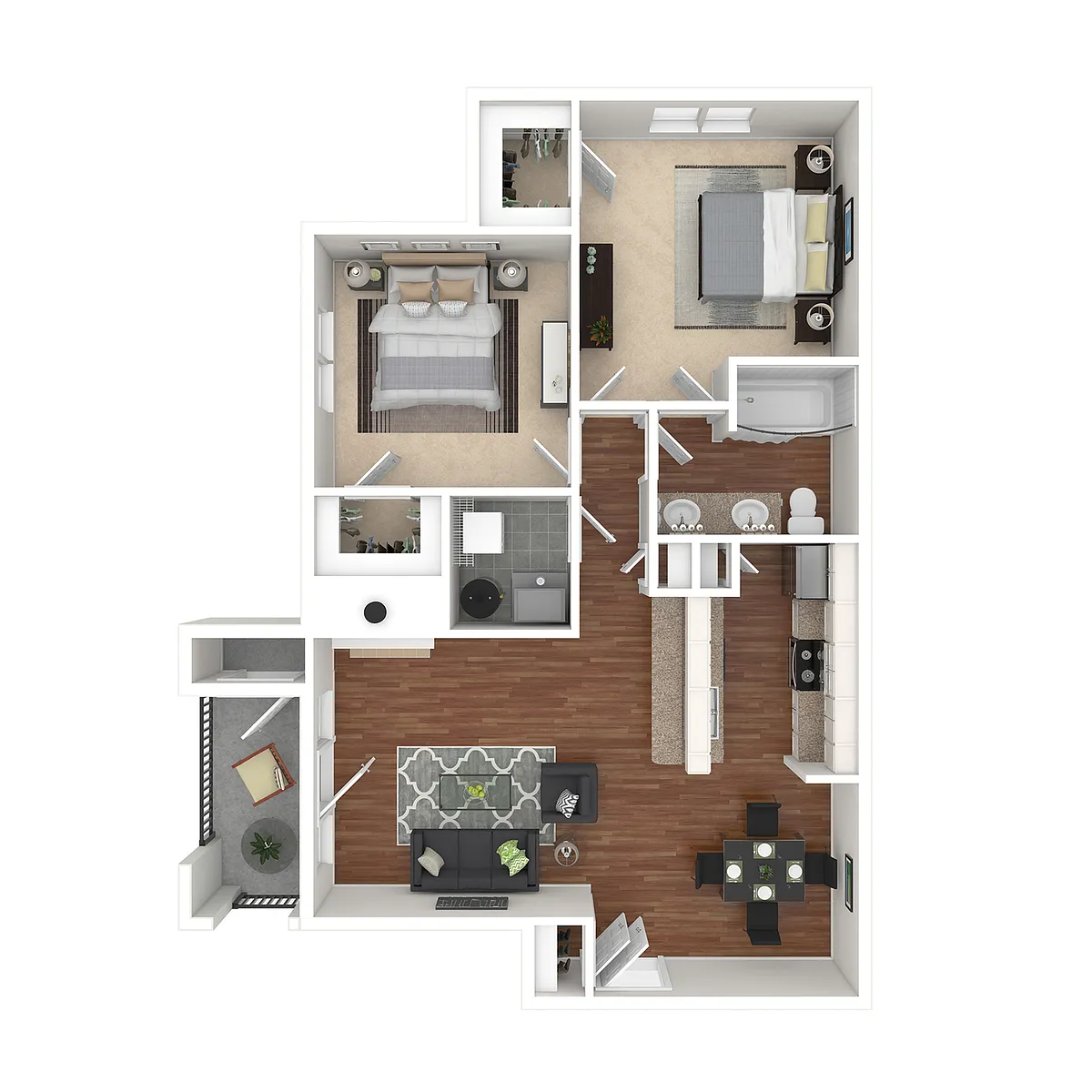 Floor plan B1