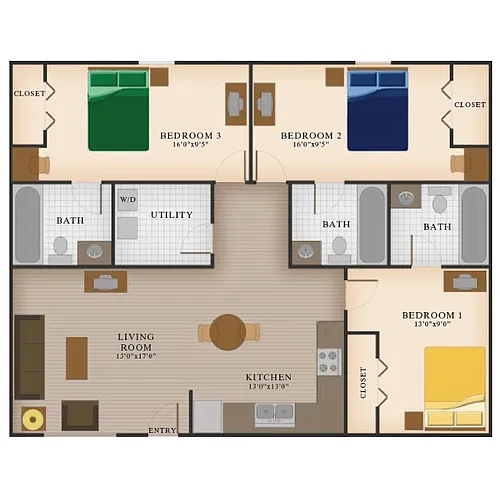 Floor plan C2