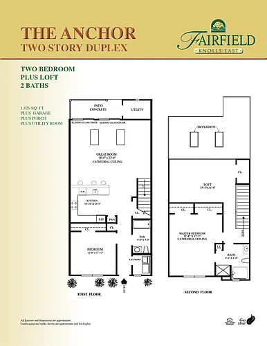 Floor plan The Anchor