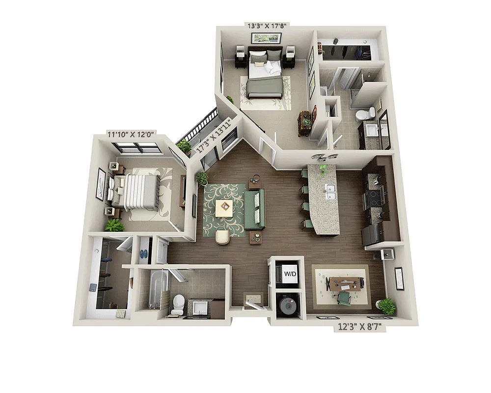Floor plan Shine (B2H)