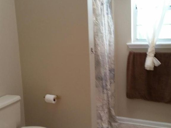 Master bath with separate shower