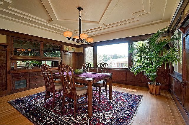 Gracious dining room