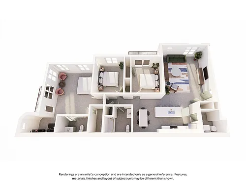 Floor plan Serenity