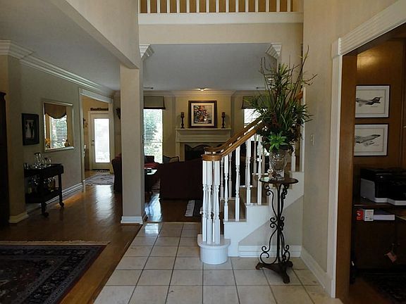 Open the front door and you'll find the study on your right, the formal dining room on your left and