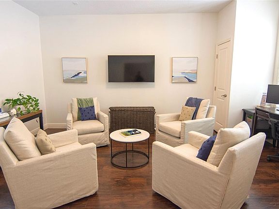 A flex space for either the 4th Bedroom, Bonus Room or Home Office on the first floor.