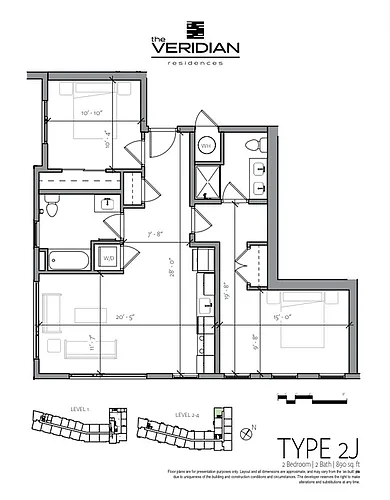 Floor plan B2J