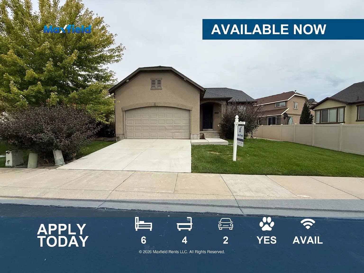 6 bed, 4.0 bath, 3420 sqft, $2,595 — Photo 1