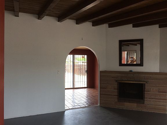 Living room into kitchen/dining