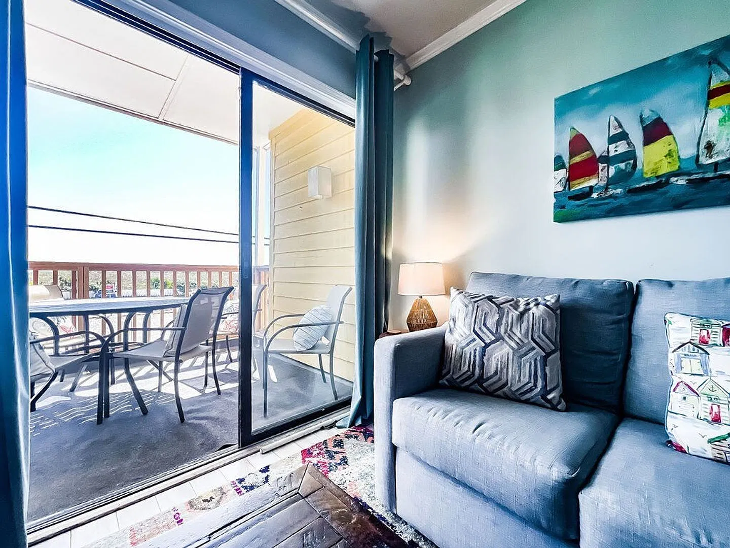 Fully Furnished Coastal Condo | Carolina Beach | Mid-Term & Off-Season Rental — Photo 3