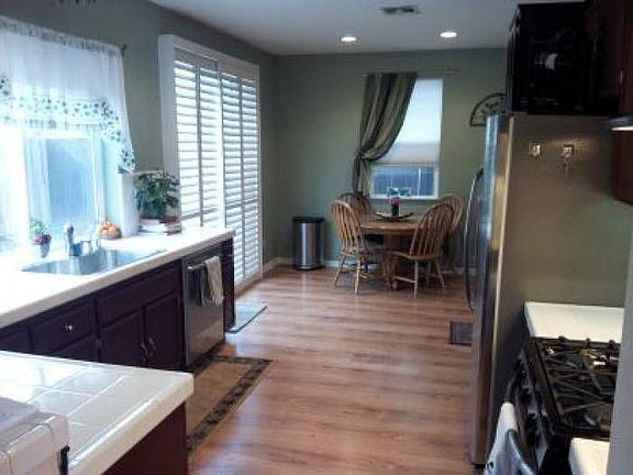 Cabinets newly stained