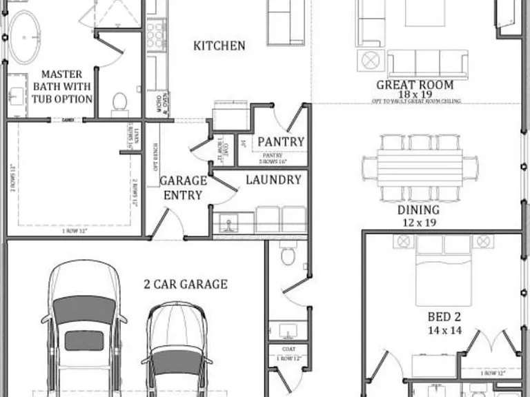 Floor Plan, Finished October 2025