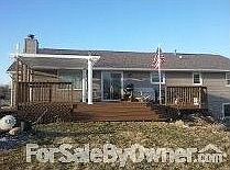 2 Tier Deck with Pergala : Plenty of room for entertaining;