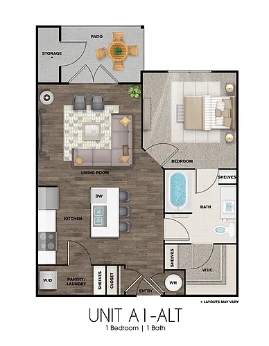 Floor plan A1B